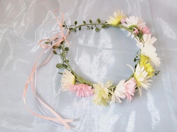 花冠 Flowercrown (yellow,pink,white) 4枚目の画像