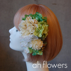 ウエディング・和装・成人式に　アンティークヘッドドレス　ah-002 2枚目の画像