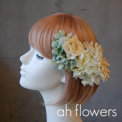 ウエディング・和装・成人式に　アンティークヘッドドレス　ah-011 3枚目の画像