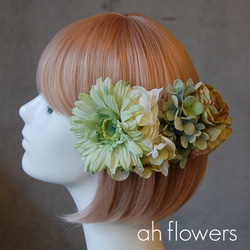 ウエディング・和装・成人式に　アンティークヘッドドレス　ah-012 1枚目の画像