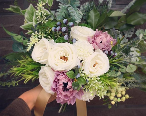 クラッチブーケ【オーダーメイド】 ブーケ ahflowers 通販 8681351