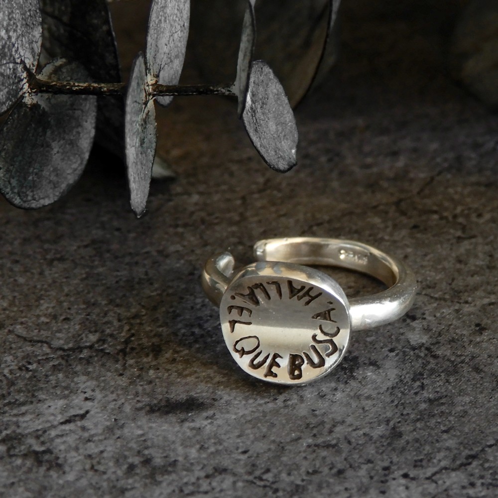 【再販・2WAY】スワッグイヤカフ メッセージチャーム / silver　C116