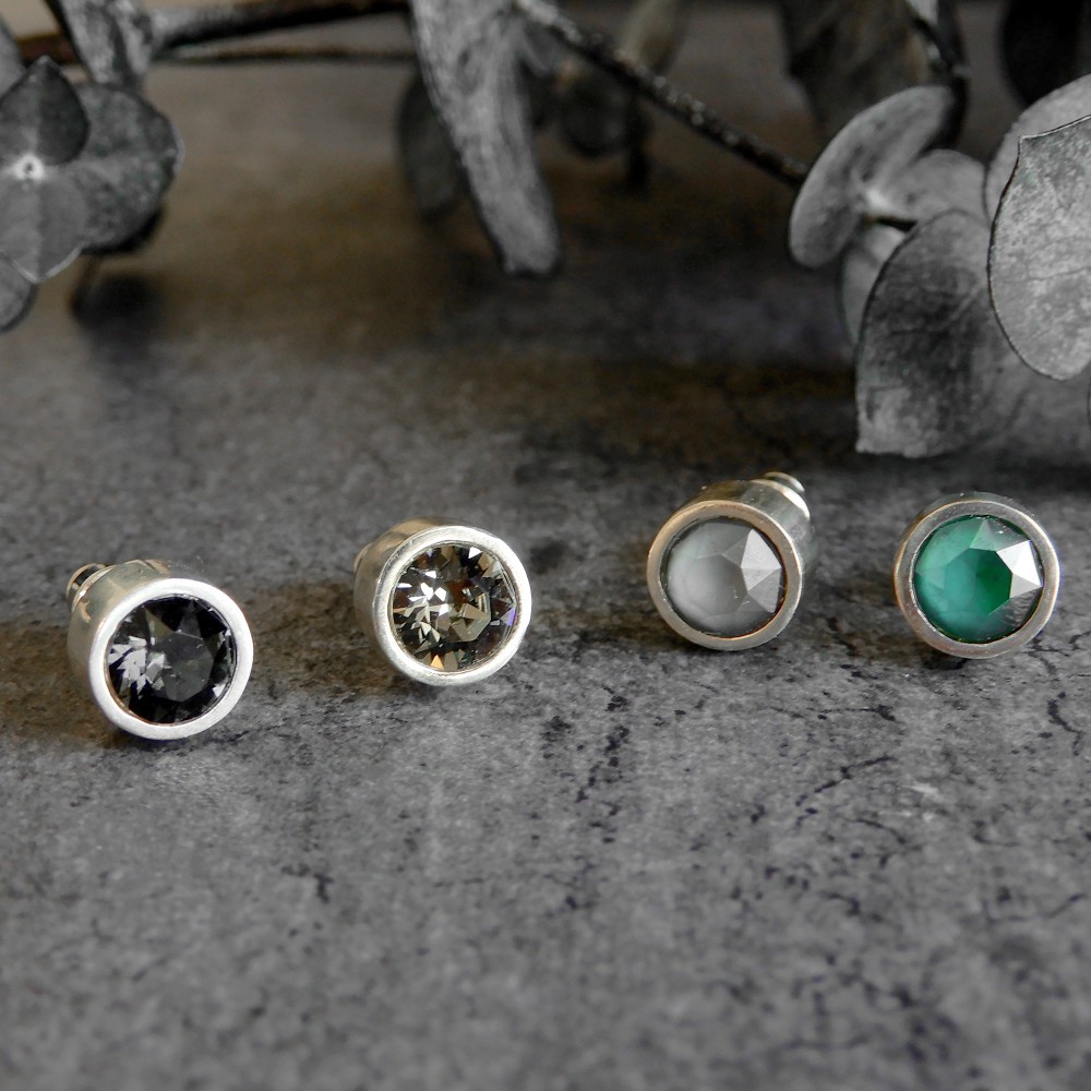 【再販】ソリティア片耳ピアス / silver　106