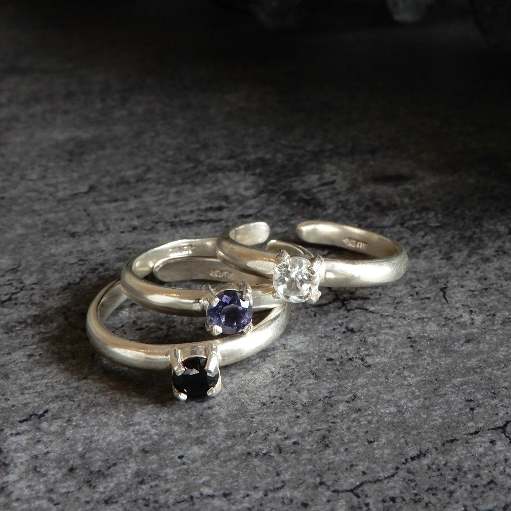 【再販・2WAY】スワッグイヤカフ ソリティア / silver　C069