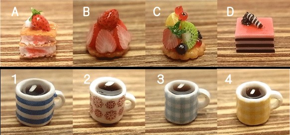 選べるピアス　カフェスイーツ 2枚目の画像