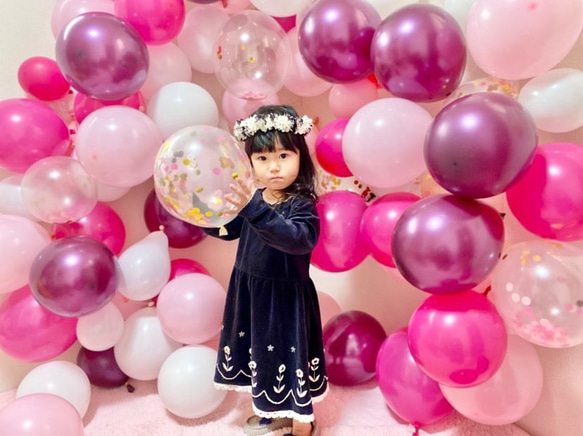 子供用花冠☆誕生日にも♪オーダーでお色変更可☆40センチ〜50センチまで☆ 4枚目の画像