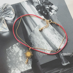 数量限定販売！！Sunshine Red Anklet 1枚目の画像