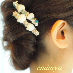 Shell Hair Barrette 1枚目の画像