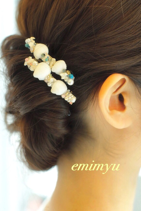 Shell Hair Barrette 1枚目の画像