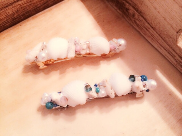 Shell Hair Barrette 4枚目の画像