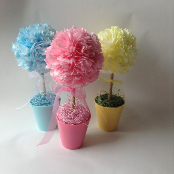 ペパナフラワー トピアリー アートフラワー pinkpa-ka 通販 2407651