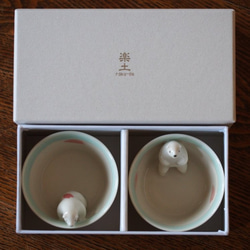 Polar bear's "Kumagoro" Small cup  No.1 + No.2 /Spring ver. 第4張的照片