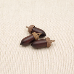 B-6 Rosewood & Walnut - Wooden acorn 第1張的照片