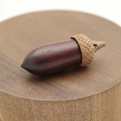 B-6 Rosewood & Walnut - Wooden acorn 第2張的照片