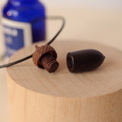 Aroma diffuser, Wood Carving Acorn: Rosewood & Walnut 第1張的照片