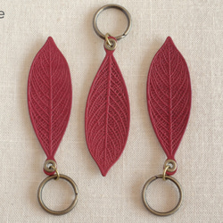 Leather Leaf Keychain RENEWAL 第7張的照片