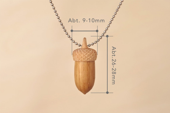 Aroma diffuser, Wood Carving Acorn: Oak & Maple 第3張的照片