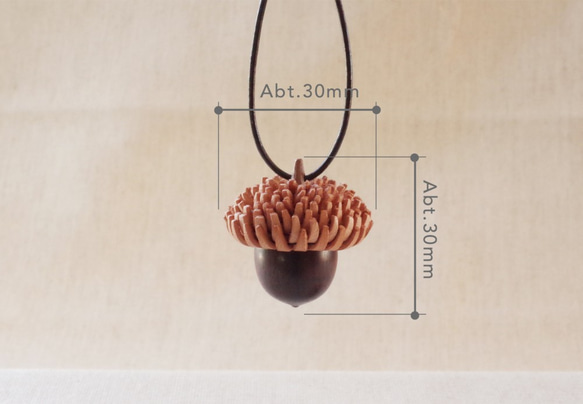 Acorns in Japan: KUNUGI (aroma pendant) made-to-order 第7張的照片