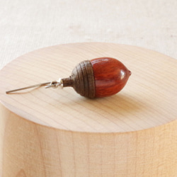 Acorns in Japan: ARAKASHI (Hook Earrings) made-to-order 第2張的照片