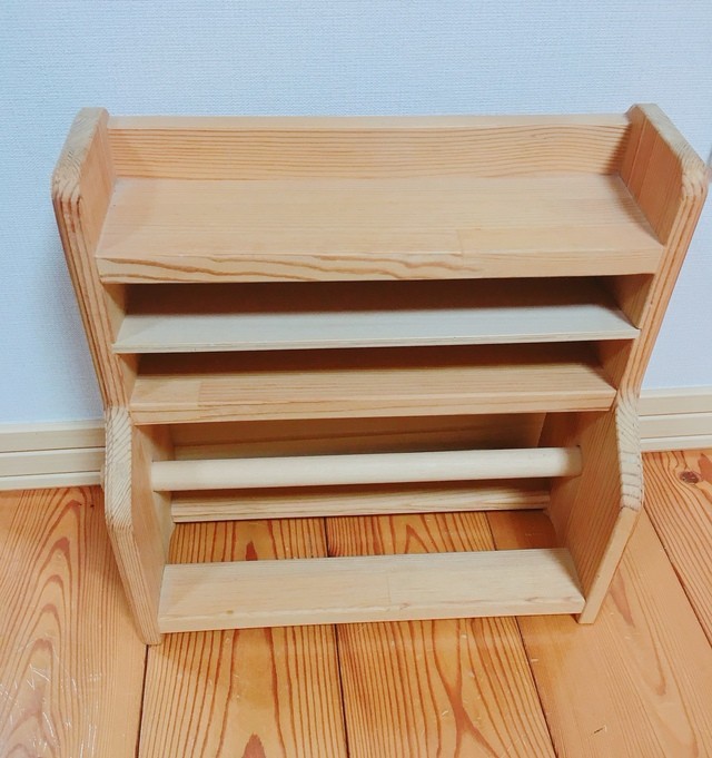 ペーパーホルダー付き調味料・絵の具などの　収納　ボックス