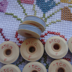USA ビンテージ　AMERICAN THREAD CO. ボックス&糸セット USA ビンテージAMERICAN THREAD CO. ボックス&糸セット
