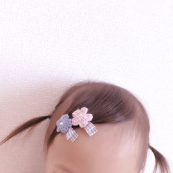 ベビー キッズ ヘアクリップ 2個セット 3枚目の画像