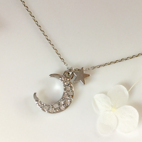 72【極美品】STAR JEWELRY ボール 星型　パール　シルバーネックレス ネックレス | パール(6月) | すべての商品 | スタージュエリー