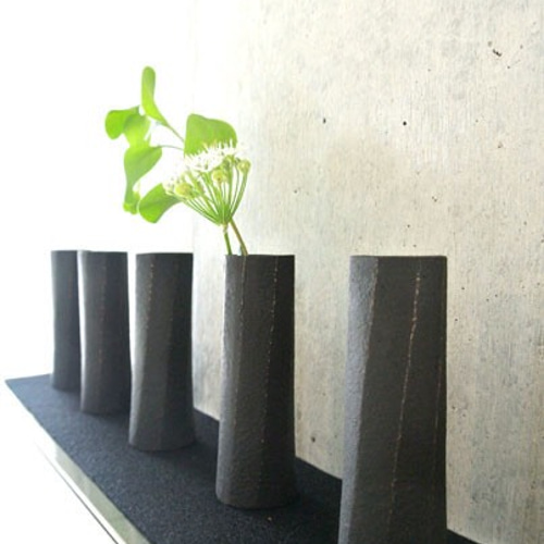 青銅一輪挿し 一輪挿し・花瓶・花器 田中 祐江 通販 840988｜Creema
