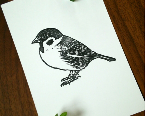 スズメ　レジンヘアゴム　身近な野鳥　可愛いスズメB choboo0305様おまとめ レジンヘアゴム 身近な野鳥 可愛いスズメ1