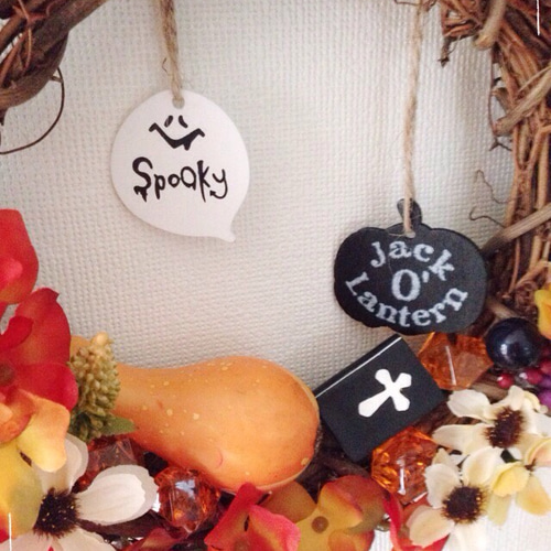 えだまめ♡ハロウィン♡フラワーリース 86241ba44337016995b17830ad473e