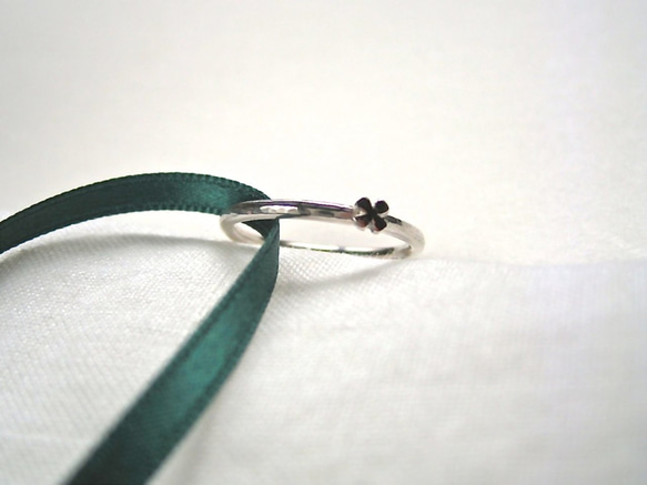 (再販) / ピンキーring ・四葉 2枚目の画像