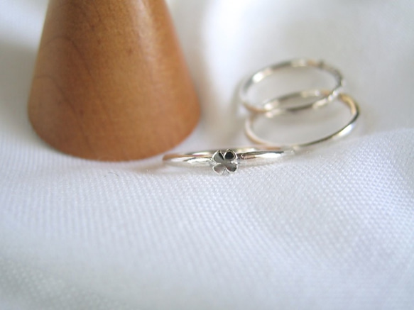 (再販) / ピンキーring ・四葉 5枚目の画像