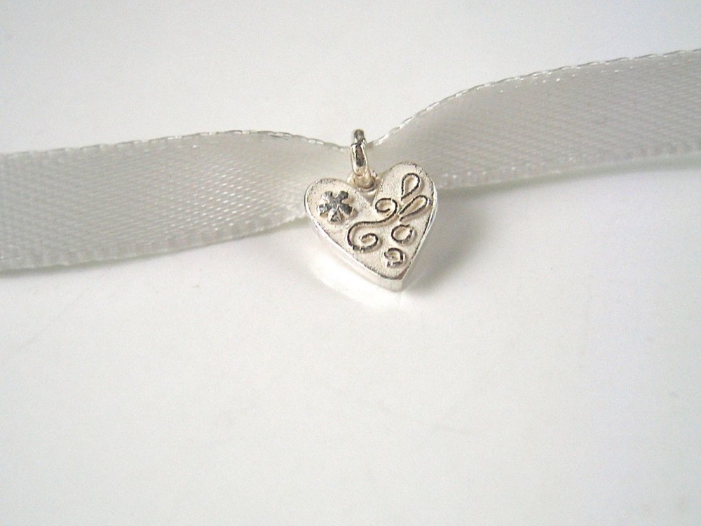 ハートのチャーム・pnedant head