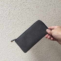 CHI.WATA チワタ small wallet シボ革 財布　黒 CHI.WATA チワタ small wallet シボ革 財布 黒の通販 by さかな's shop