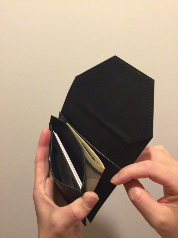 small wallet【グランパス革】 3枚目の画像