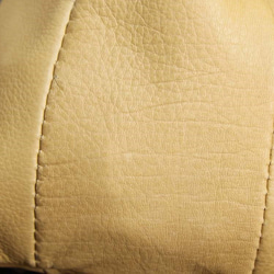 【総手縫い】JAPANESE KNOT BAG ノットバッグ くたっとした ソフト 本革 巾着ポーチ（M） 4枚目の画像