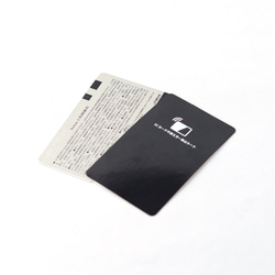藍染総革 iPhone7/8plus用カバー カードケース付き/藍染革 iP-078P 7枚目の画像