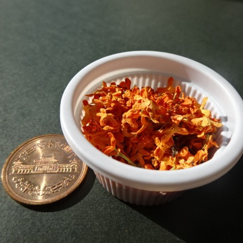 金木犀のドライフラワー キンモクセイ 注：個数制限有 その他素材 まみ