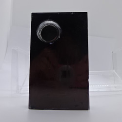 紫陽花　置き　時計　　長方形　固まるハーバリウム 5枚目の画像