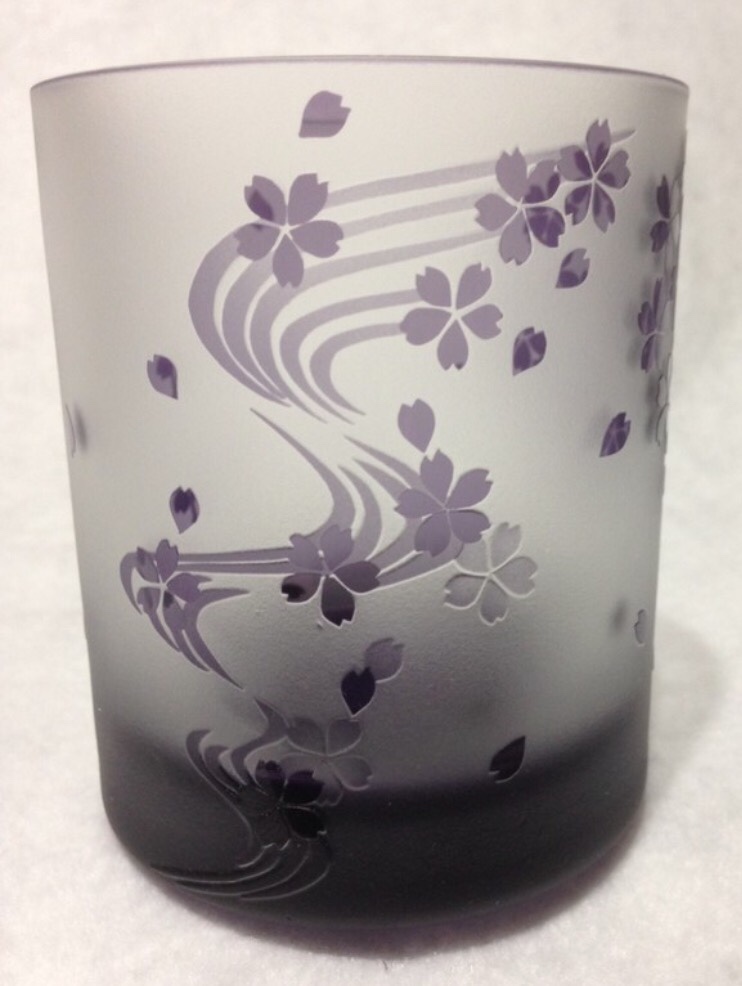 桜のグラス『割引きキャンペーン中8000円→6000円』