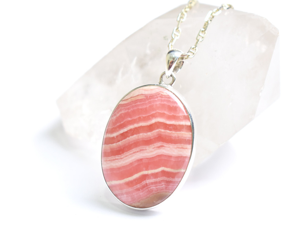 ロードクロサイトのペンダントトップ　インカローズ