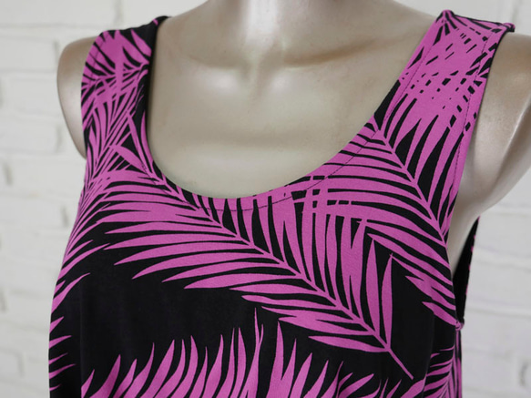 [再次上架]椰子無袖彈力連衣裙&lt;粉紅色&gt; 第5張的照片