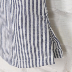 [2018年夏季幸運包]新鮮的夏季條紋圖案設置&lt;灰色&gt;和褶皺開衫3件套 第6張的照片