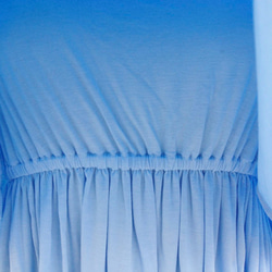 キレイ色フリルキャミソールショートドレス　＜ブルー＞ 3枚目の画像