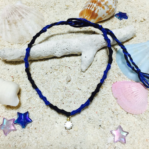 海外サッカーインテル風ミサンガ\♥︎/ ブレスレット Erika 通販 