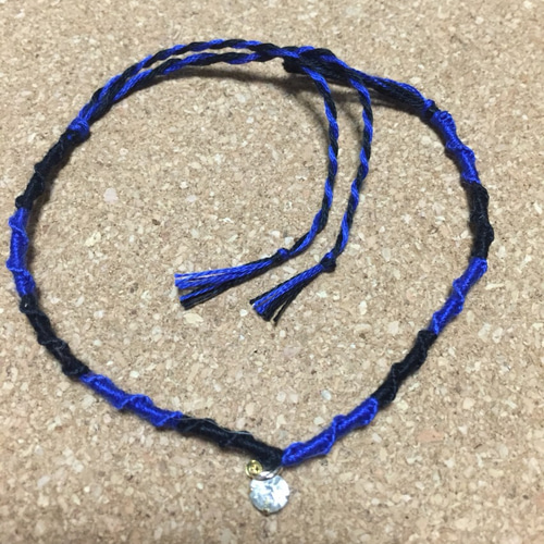 海外サッカーインテル風ミサンガ\♥︎/ ブレスレット Erika 通販 