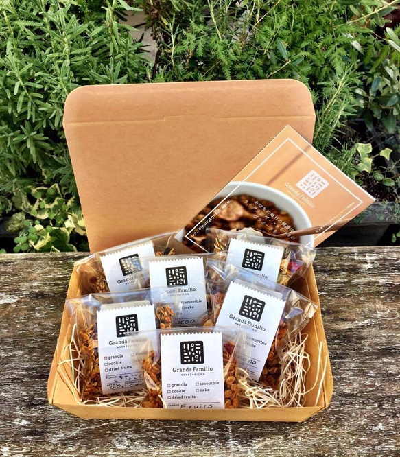 グラノーラ40g詰合せ いろいろ試せるギフトボックス ドライフルーツ