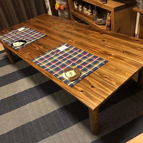 3大特典付き】横幅150cm回転式取り外し脚センターローテーブル！ ロー 