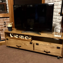 ぷー様オーダーメイド品　TV台 オーダー品 サウンドバー埋め込み テレビ台 テレビ台・テレビボード