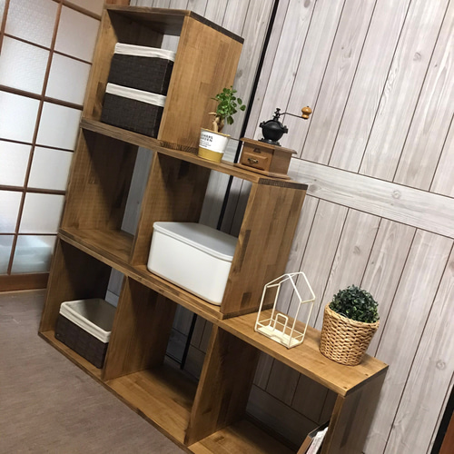 【オープンシェルフ3点セット】アレンジ多彩のオープンシェルフ新発売3色から選べる スタッキングシェルフ3点セット】アレンジ多彩なオープンシェルフ 4色